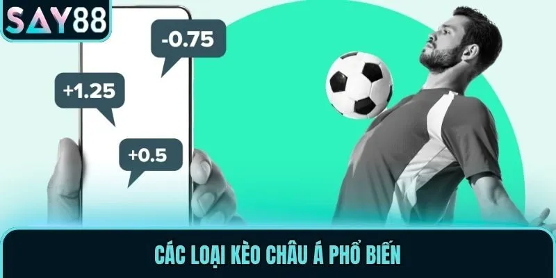 Kèo Châu Á - Các Loại Cược Được Yêu Thích Tại Say88 2 Các loại kèo Châu Á phổ biến
