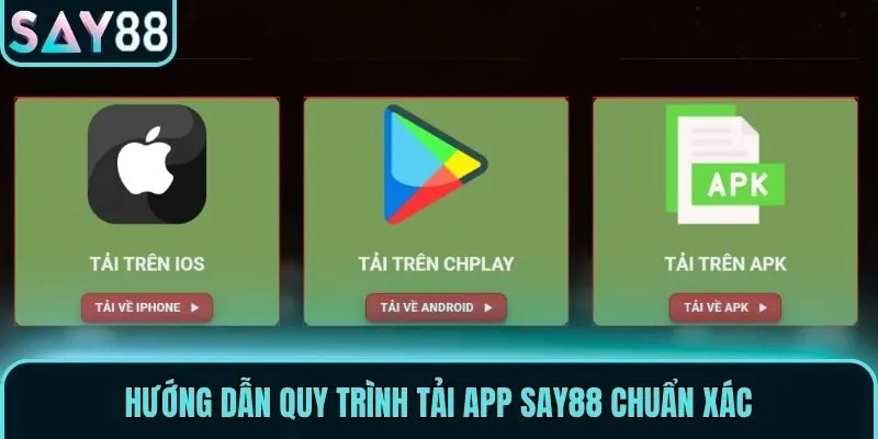 Tải App Say88 - Nâng Tầm Trải Nghiệm Giải Trí Trực Tuyến 2 Hướng dẫn quy trình tải app Say88 chuẩn xác